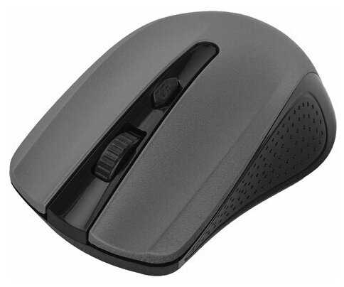 Мышь беспроводная SONNEN V99, USB, 1000/1200/1600 dpi, 4 кнопки, оптическая, серая, 513528 фотография 12