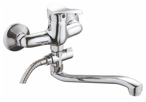 Смеситель LEDEME L2114-B для ванны