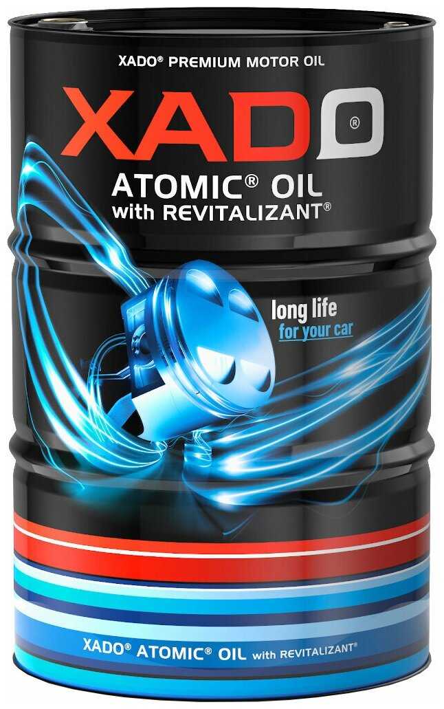Полусинтетическое моторное масло XADO Atomic Oil 10W-40 SL/CI-4 фотография 4
