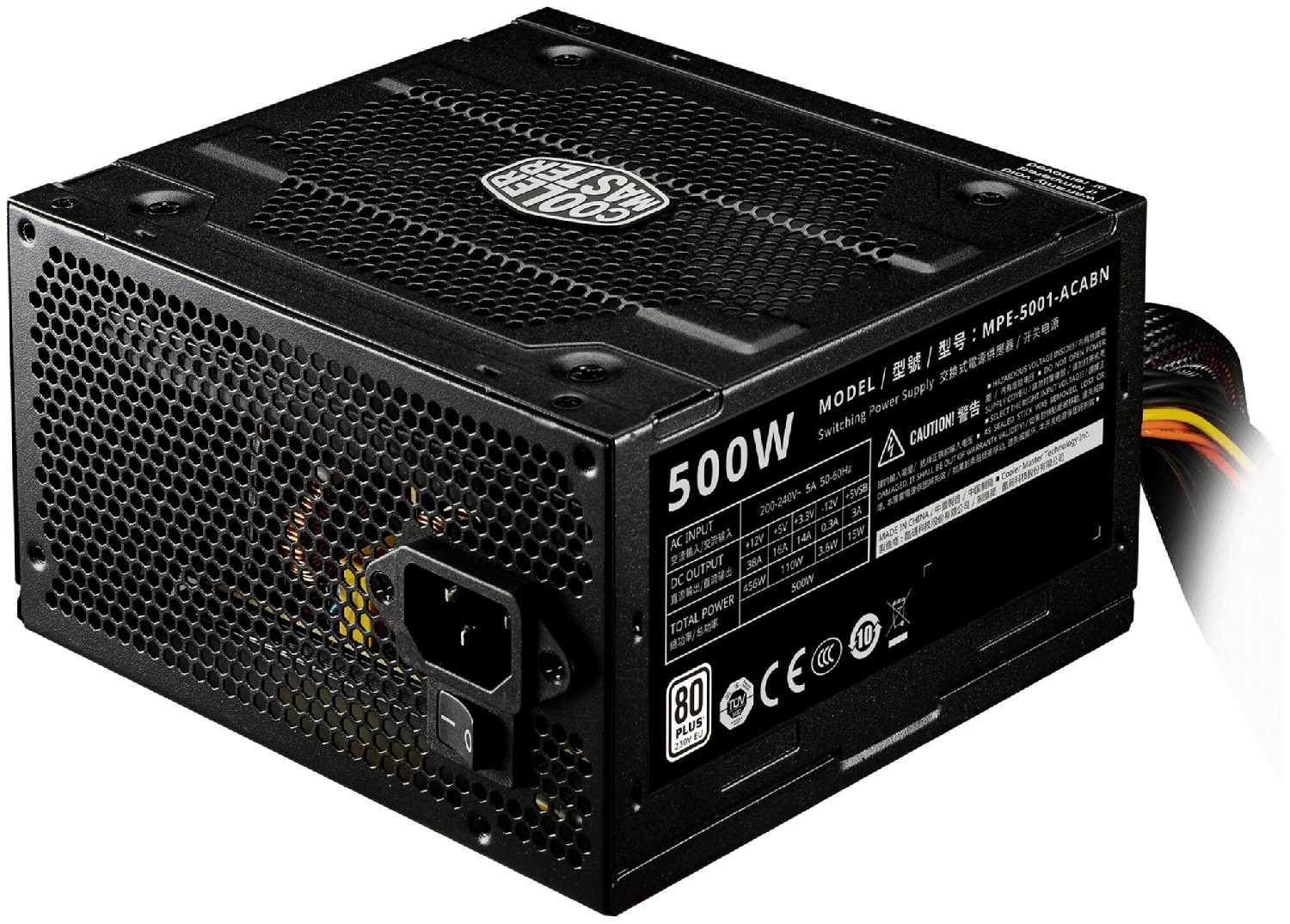 Блок питания Cooler Master Elite 500 V4 (MPE-5001-ACABN) фотография 11