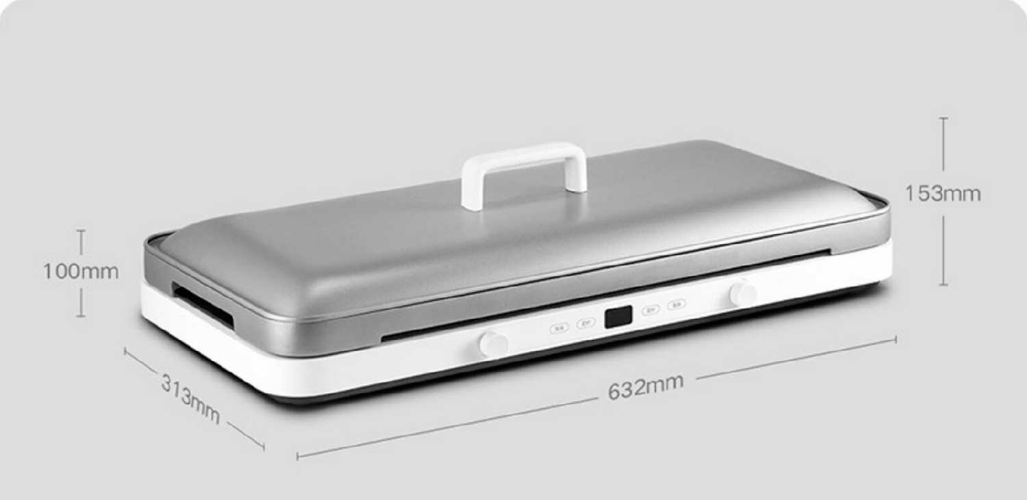 Умная индукционная плита Xiaomi Mijia Double-Port Cooker (MDCLD01ACM) фотография 8