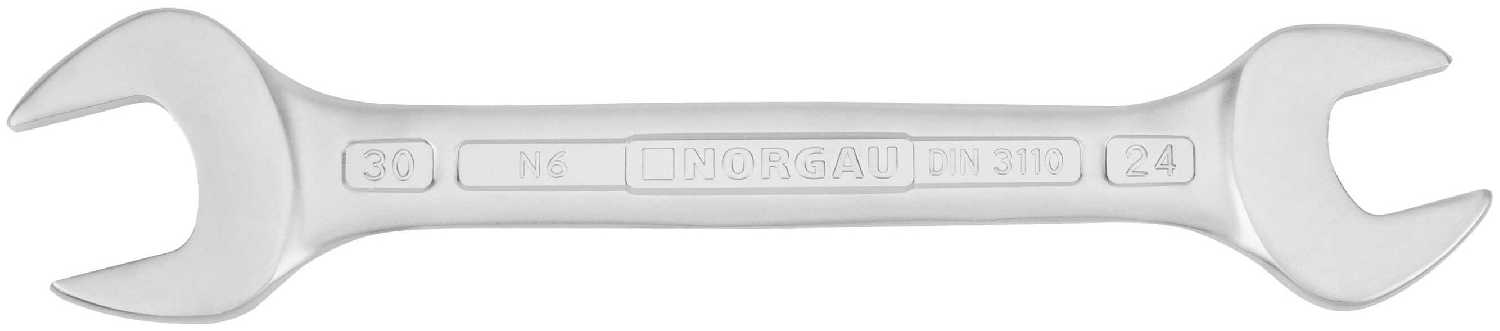 Ключ рожковый Norgau 060107229, 24 мм х 30 мм фотография 2