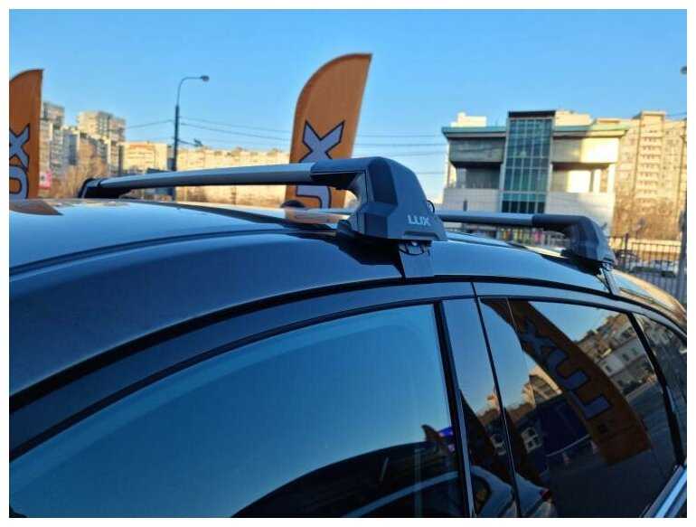 Багажник на крышу LUX City для Hyundai Solaris II седан (2017-) фотография 4