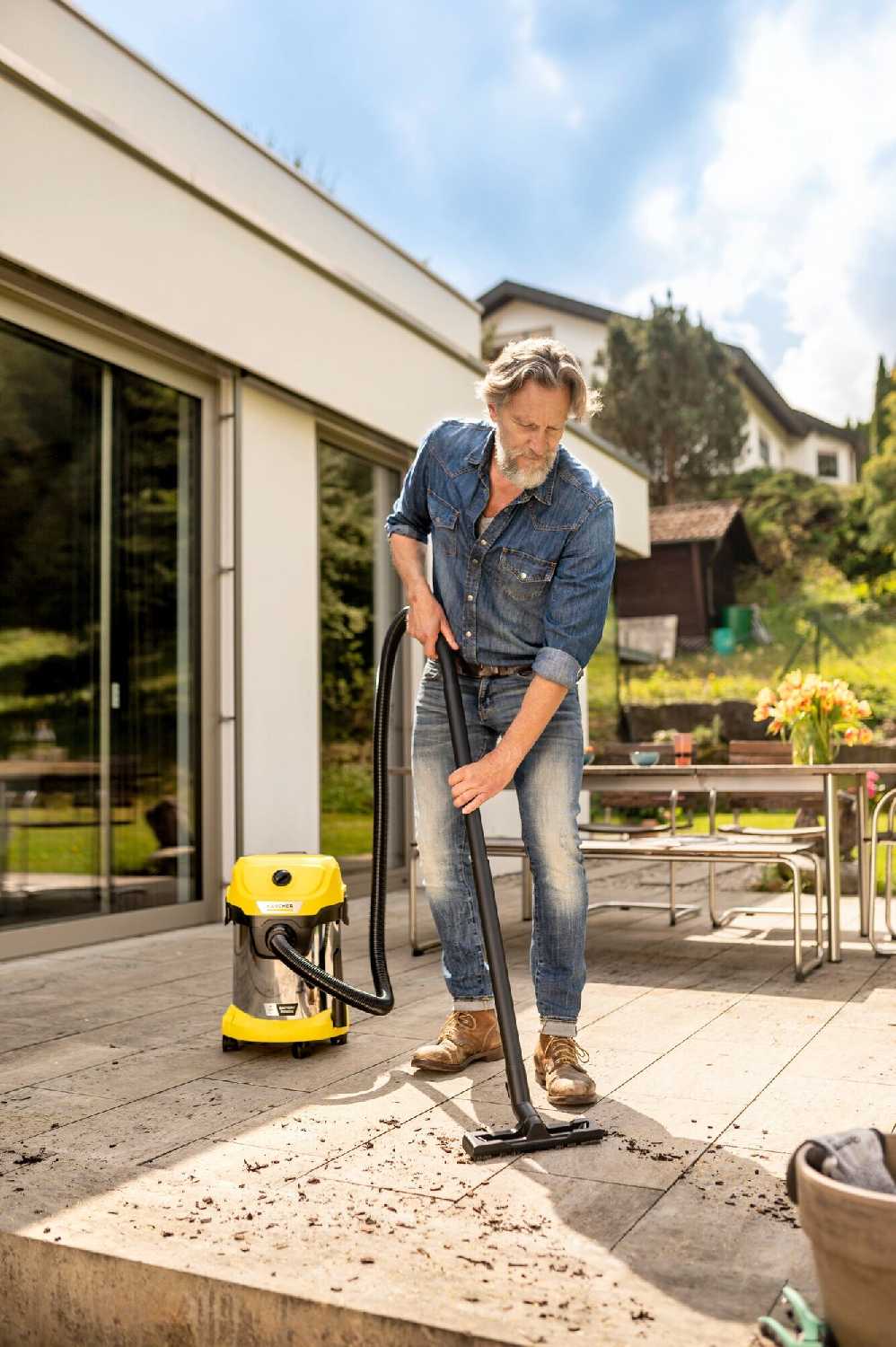 Аккумуляторный хозяйственный пылесос Karcher WD 3-18 V-17/20 (INT) фотография 19