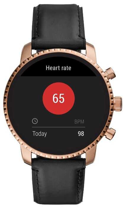 Умные часы FOSSIL Gen 4 Smartwatch Explorist HR (leather) фотография 15