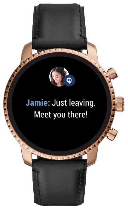 Умные часы FOSSIL Gen 4 Smartwatch Explorist HR (leather) фотография 16