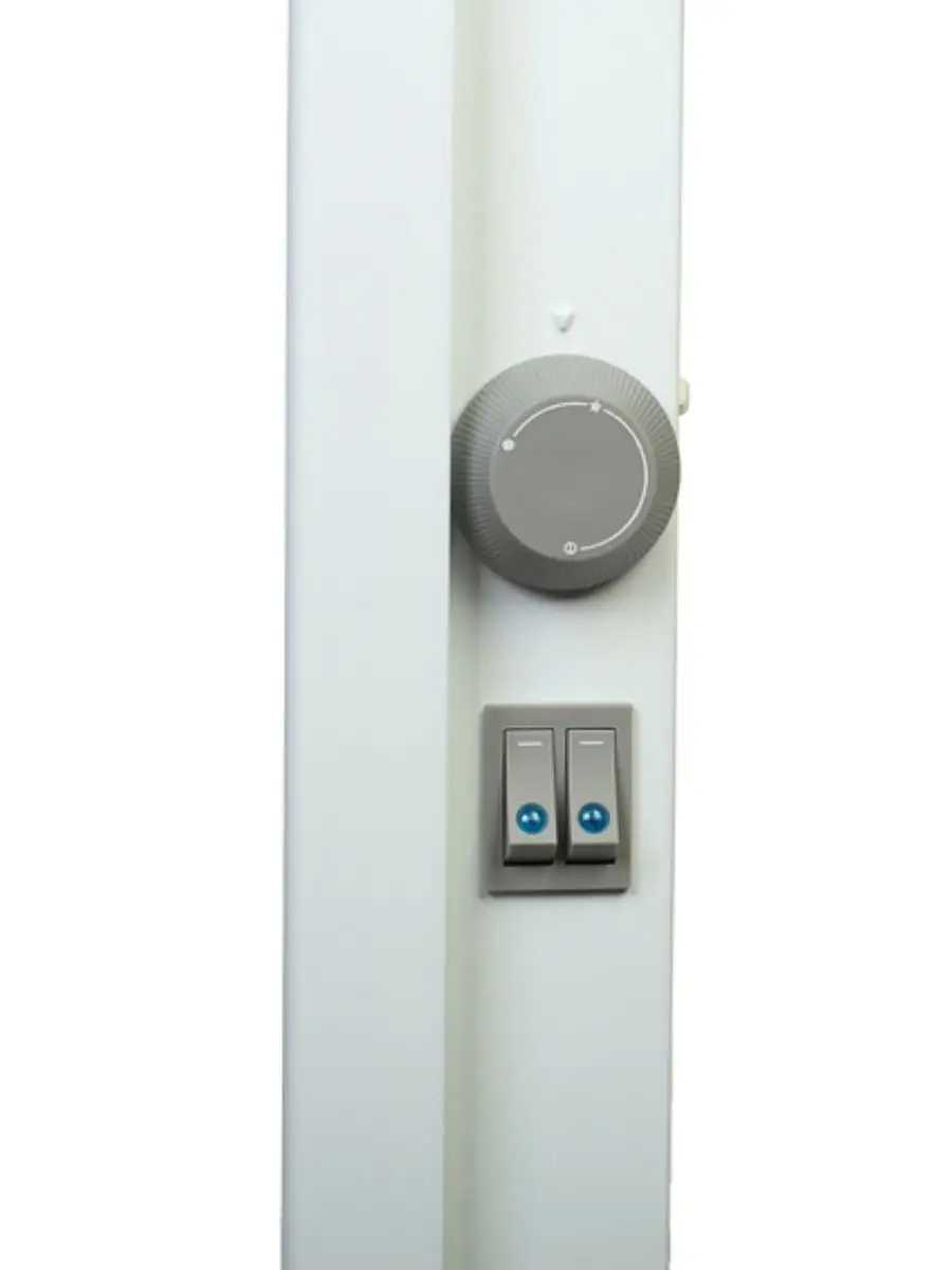 Обогреватель WILLMARK CH-1000Y/W, конвекторный, настенный/напольный, 1000 Вт, 20 м² фотография 8