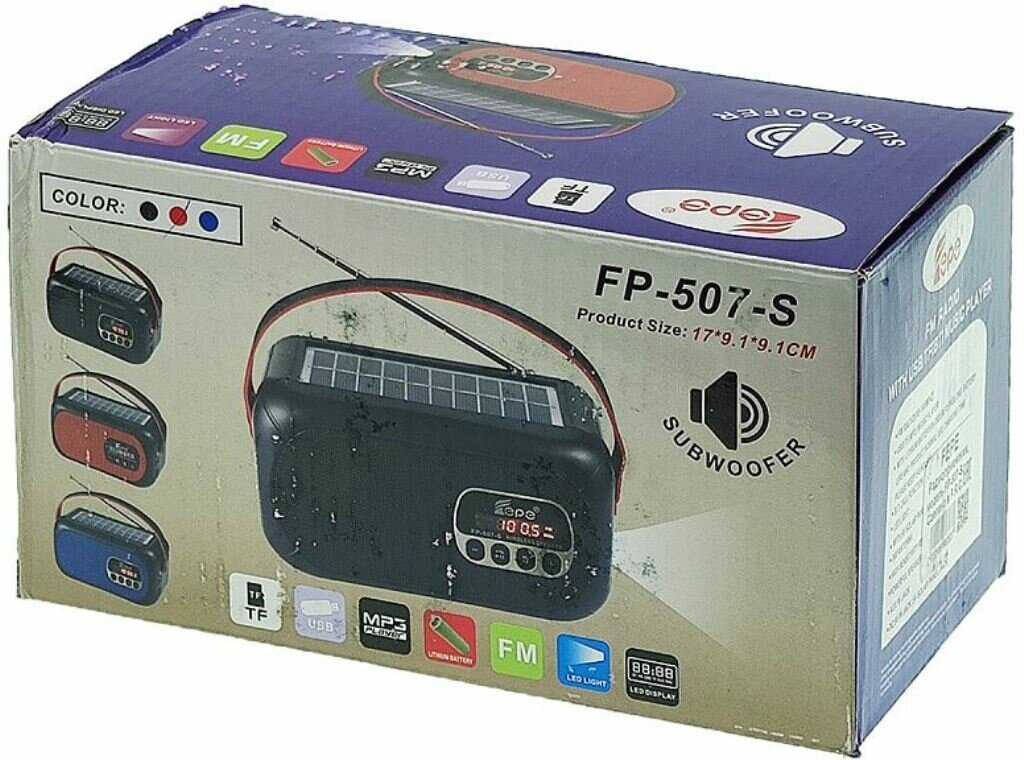 Радиоприёмник Fepe FP-507-S фотография 9