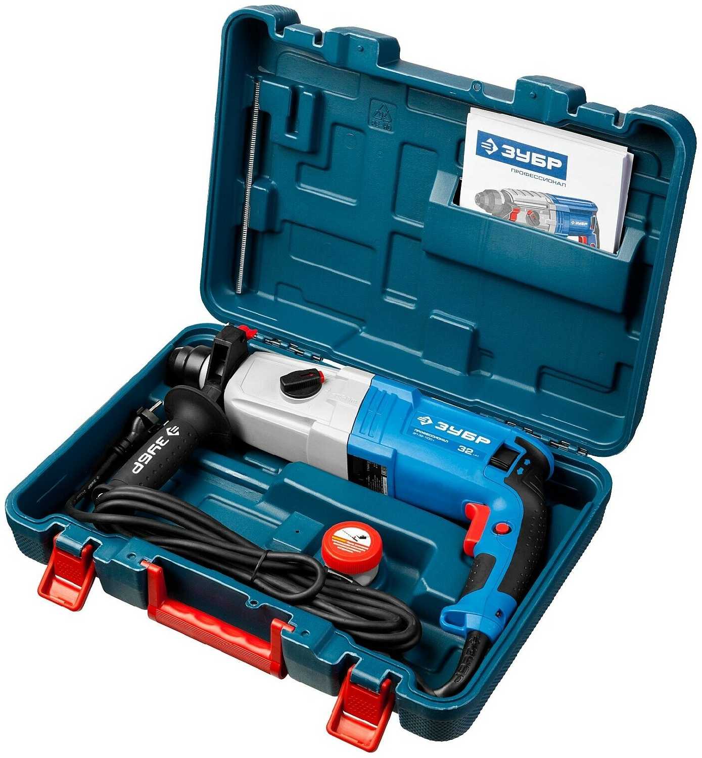 Перфоратор ЗУБР ЗП-32-1100 К, 1100 Вт фотография 5