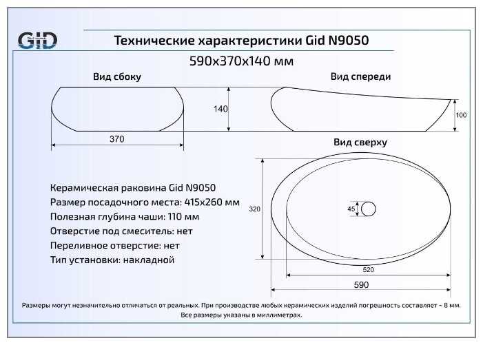 GID-ceramic N9050 фотография 2