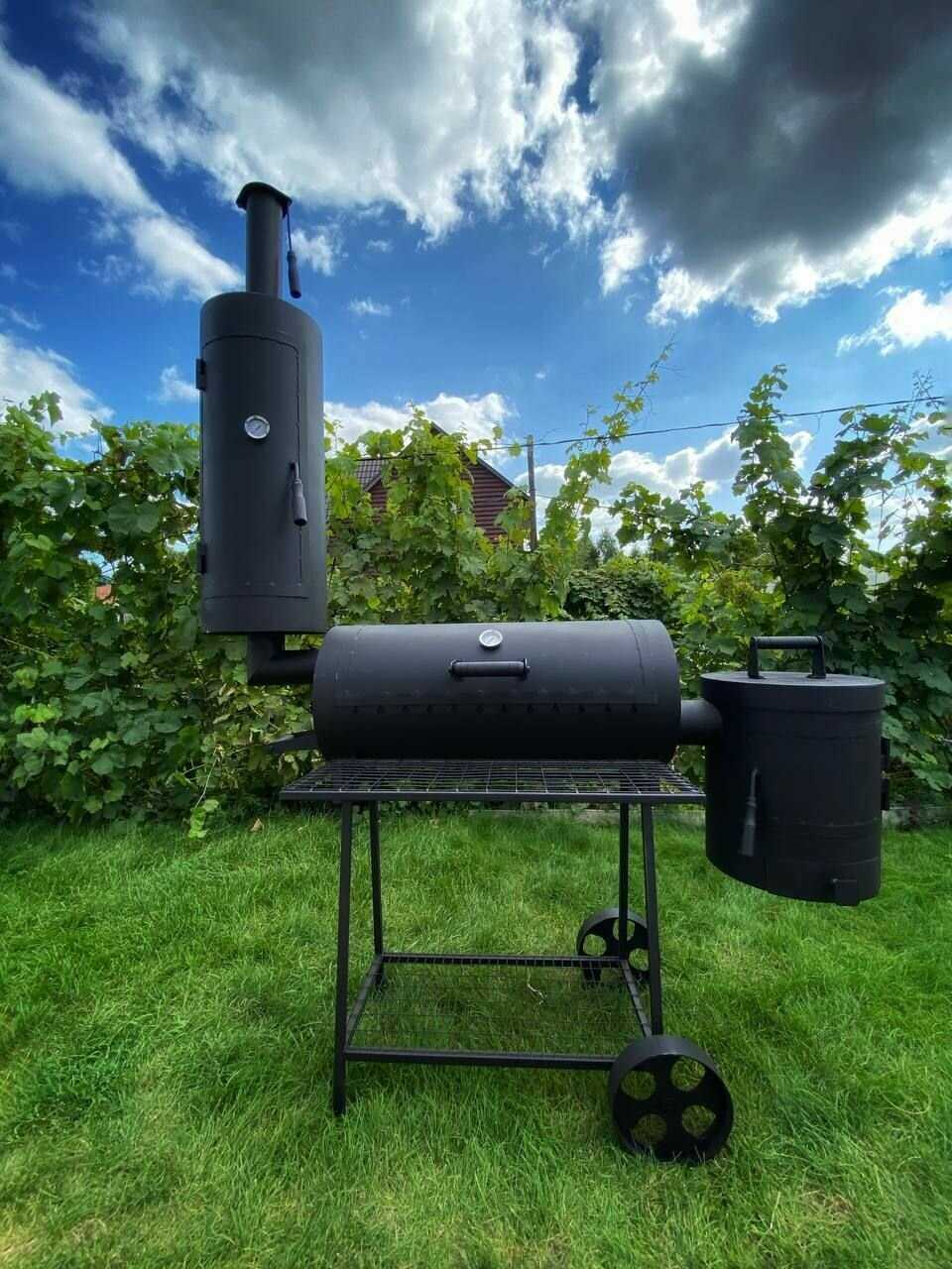 Гриль/печь/мангал смокер-гриль 300 ADV 5 в 1 фотография 8