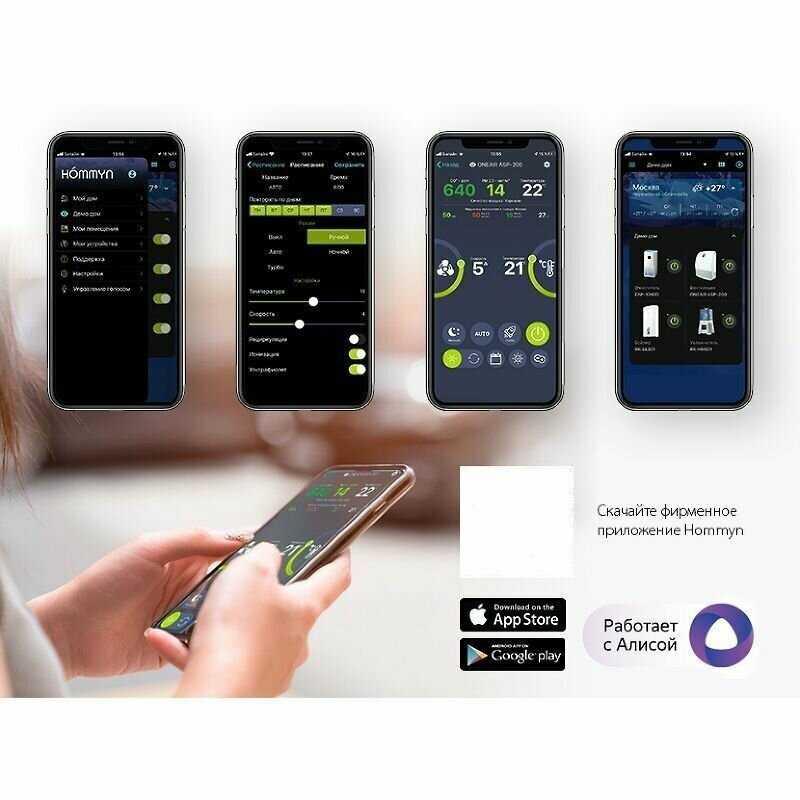 Очиститель воздуха Ballu ONEAIR ASP-200P-MAX фотография 7