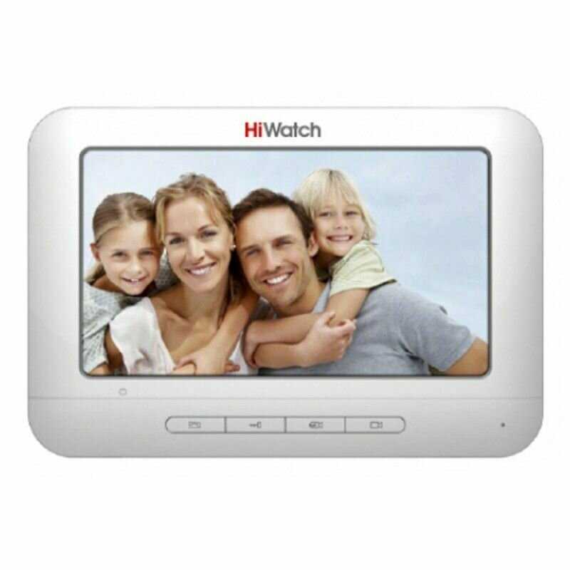 Аналоговый Видеодомофон Hiwatch DS-D100MF фотография 9