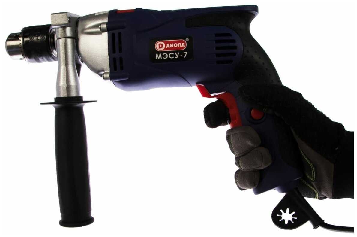 Дрель ударная ДИОЛД МЭСУ-7, 800 Вт фотография 13