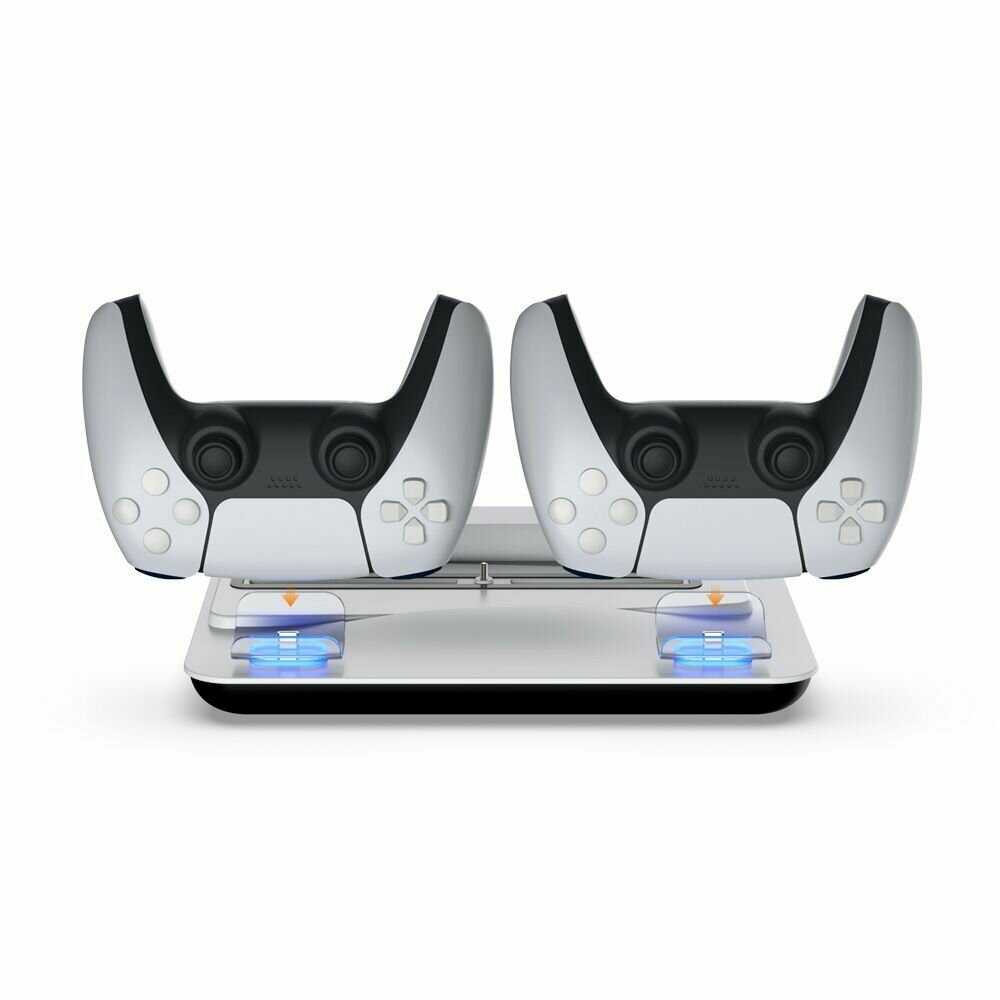 Аксессуары для PlayStation 5 DOBE Многофункциональный стенд для PS5 с охлаждением и док-станцией [TP5-05102] фотография 5