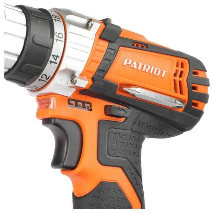 Аккумуляторная дрель-шуруповерт PATRIOT BR 111Li 180201415 фотография 2