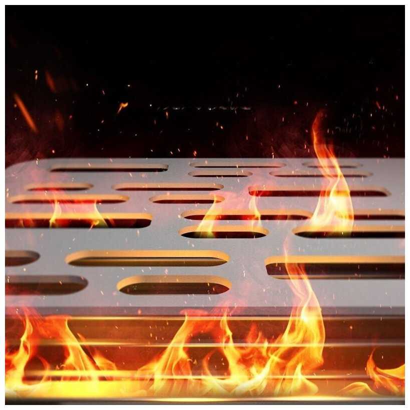 Гриль Naturehike титановый складной Nh20Sk015, 33х24.5х17.5 см фотография 4