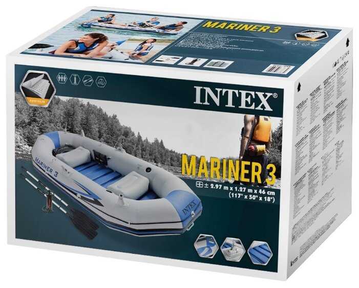 Надувная лодка Intex Mariner 3 (68373) фотография 4