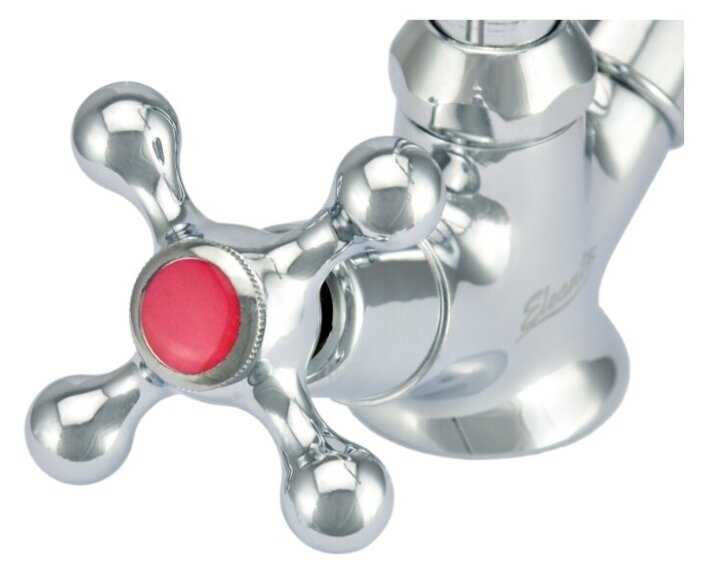Смеситель для мойки с поворотным R- изливом Eleanti Opal 0402.899 фотография 6
