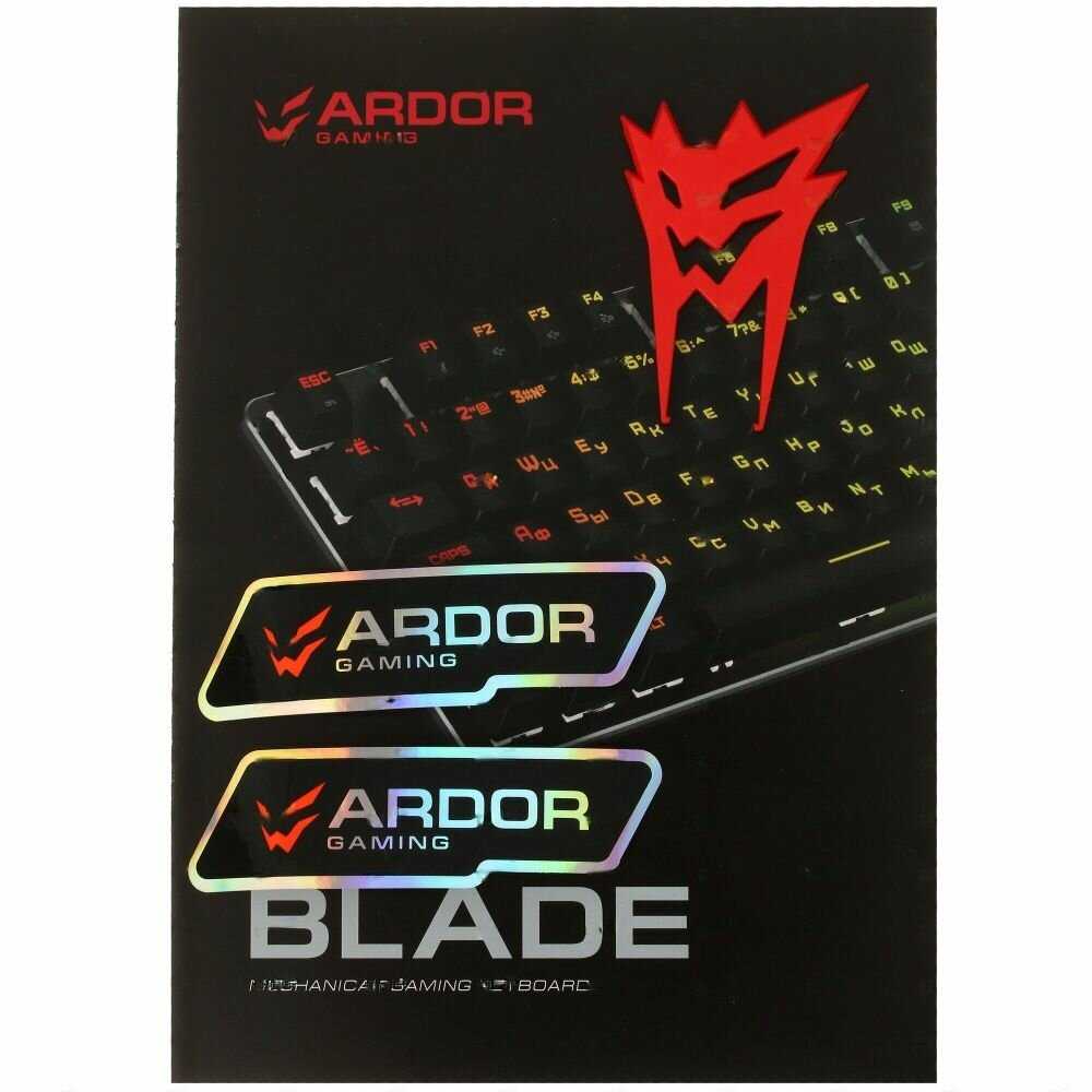 Игровая клавиатура ARDOR Gaming Blade фотография 7