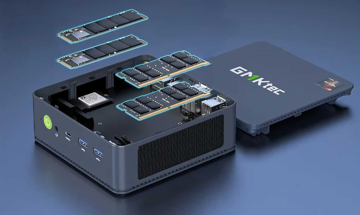 Настольный компьютер Gimo M5 Mini Host (5825U) фотография 5