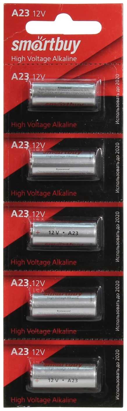 Батарейка SmartBuy High Voltage Alkaline (A23) фотография 16