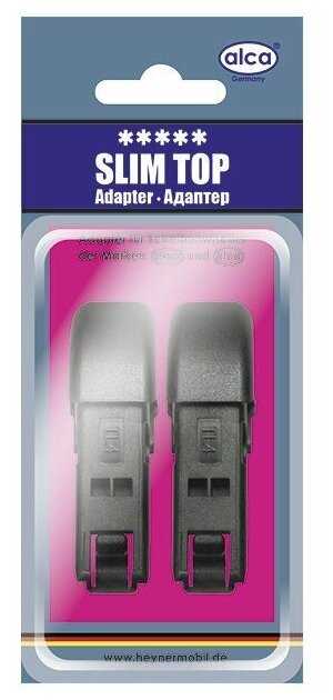 Адаптер для щеток стеклоочистителя ALCA Slim top 300520, 2 шт. фотография 2