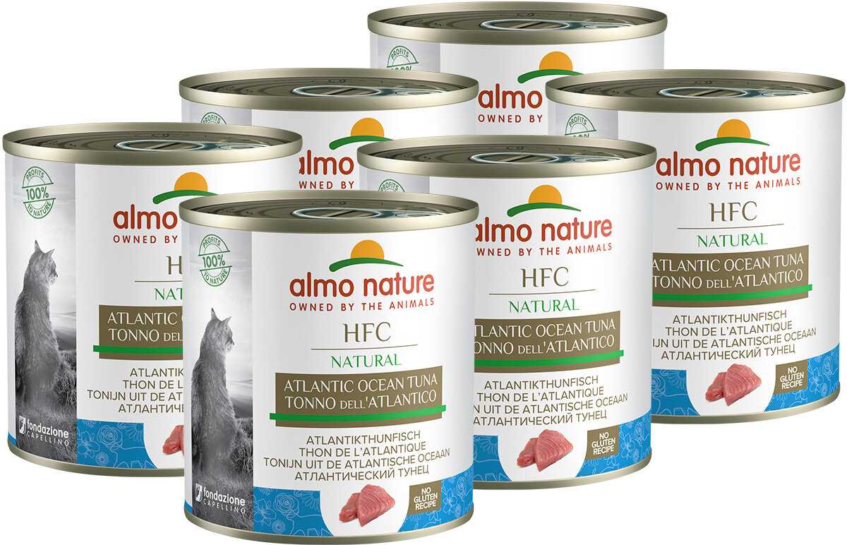 Корм для кошек Almo Nature Classic HFC (c атлантическим тунцом) фотография 8