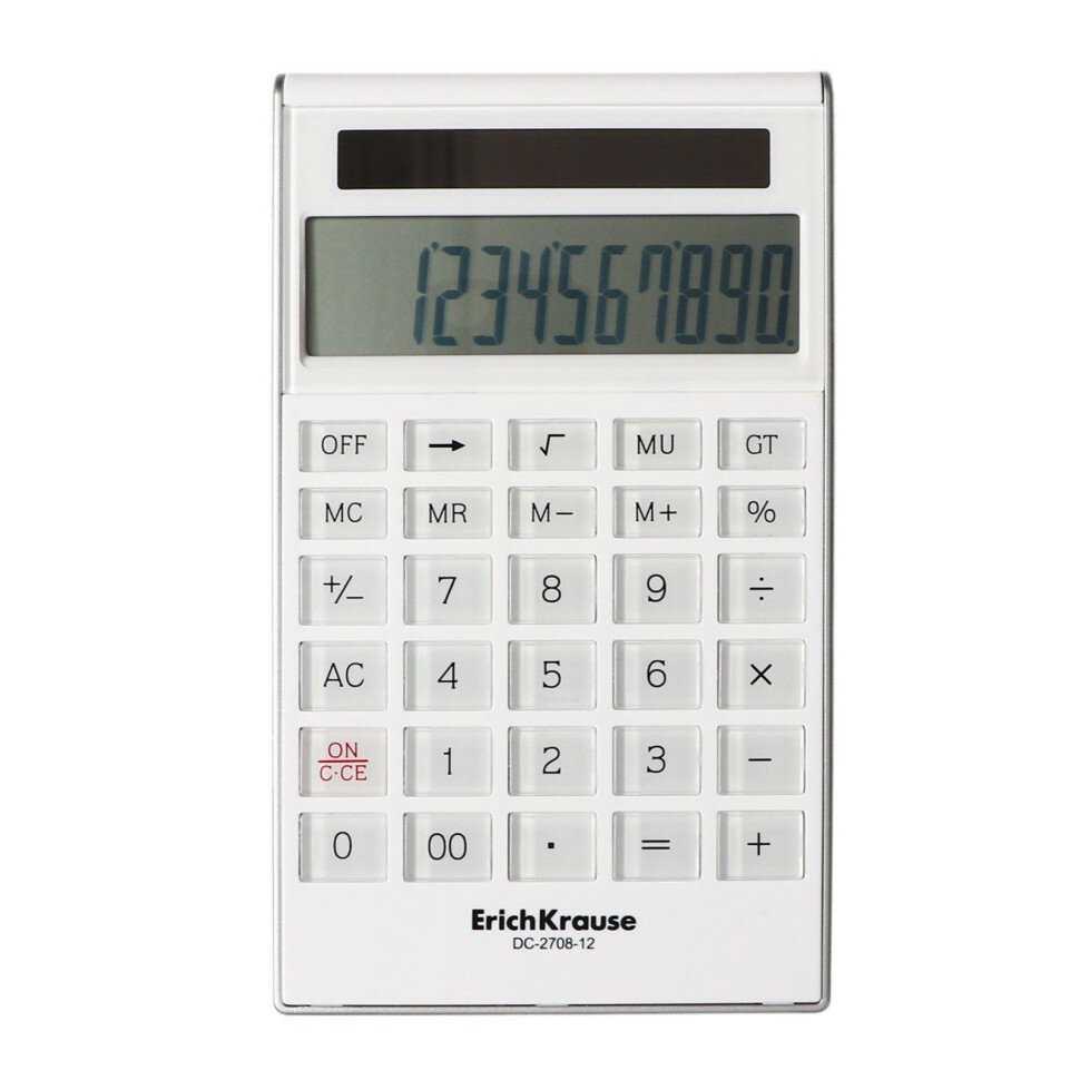 Калькулятор настольный Classic (DC-2708-12) фотография 7