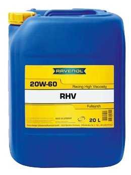Синтетическое моторное масло RAVENOL RHV Racing High Viscosity SAE 20W-60 фотография 6