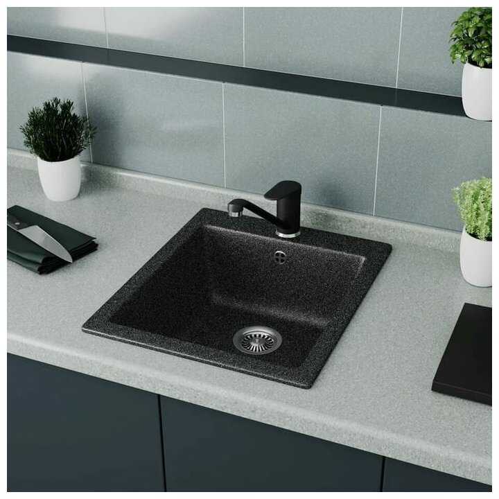 Врезная кухонная мойка GreenStone GRS-17 фотография 8