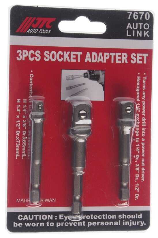 Набор оснастки JTC AUTO TOOLS 7670, 3 предм. фотография 1