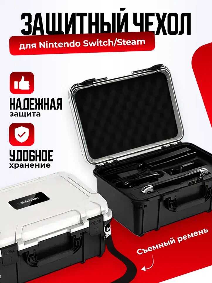 Защитный кейс для консолей PS5, Xbox, Nintendo, Asus ROG, Steam Deck (TY-3826)
