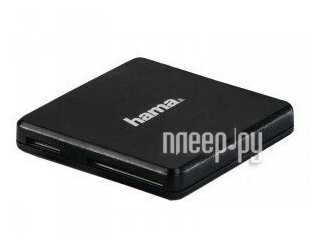 HAMA Картридер внешний Hama Multi H-124022 USB3.0 черный 00124022 фотография 12