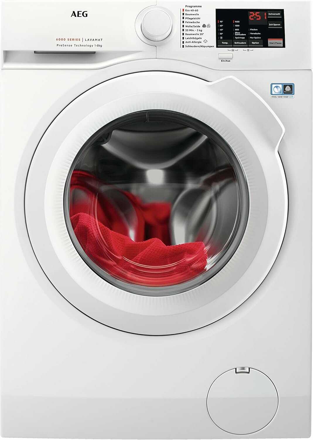 Стиральная машина AEG L6FBA51480 (8 кг)
