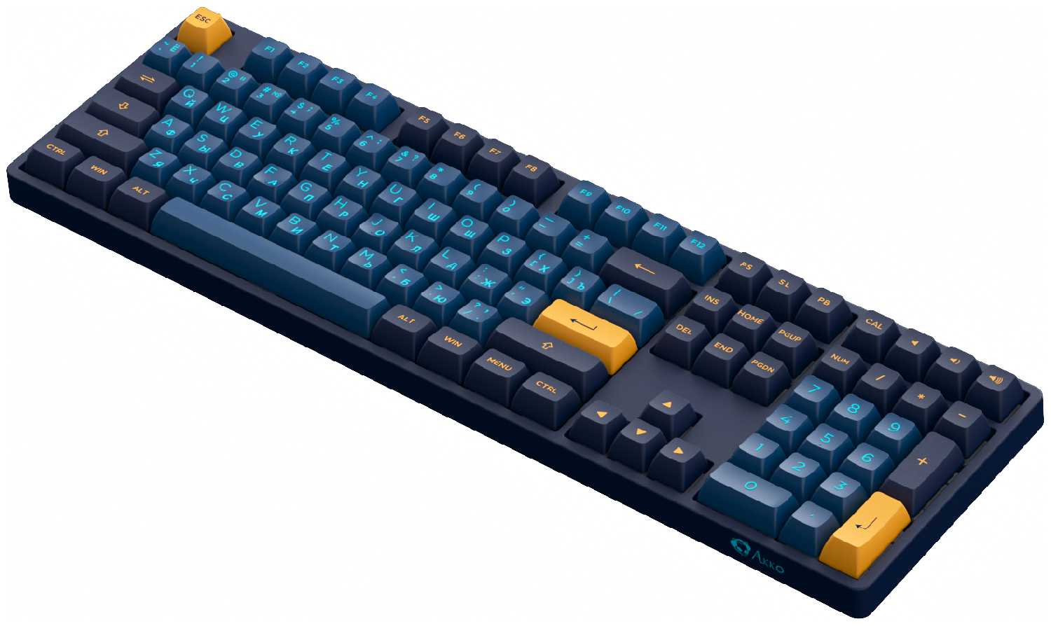 Игровая клавиатура Akko Macaw ASA 5108S фотография 1