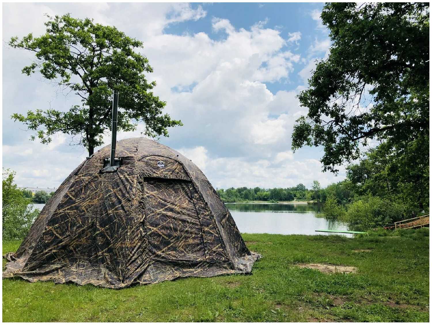 Палатка AltaiCamp Алтай 3 двухслойная фотография 1
