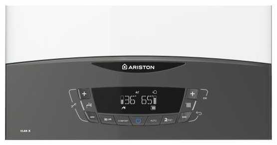 Конвекционный газовый котел Ariston CLAS X 24 FF NG, 25.8 кВт, двухконтурный фотография 2