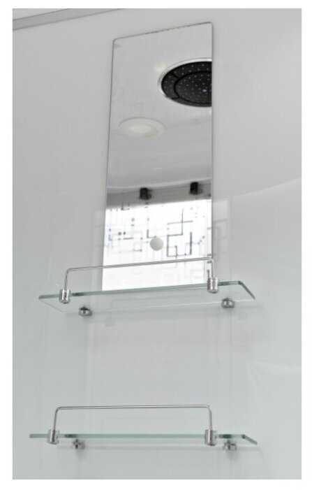 Душевая кабина Deto 1580 с LED-подсветкой низкий поддон 80см*80см фотография 3