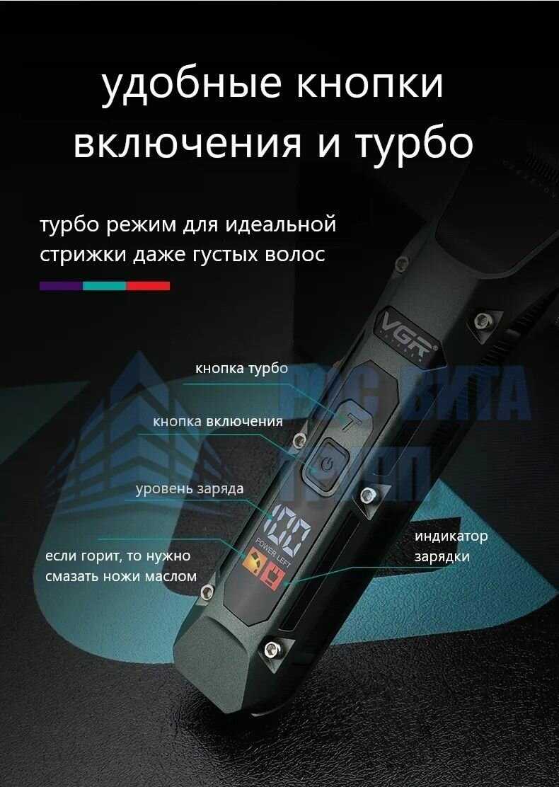 Машинка для стрижки VGR V-172 фотография 14