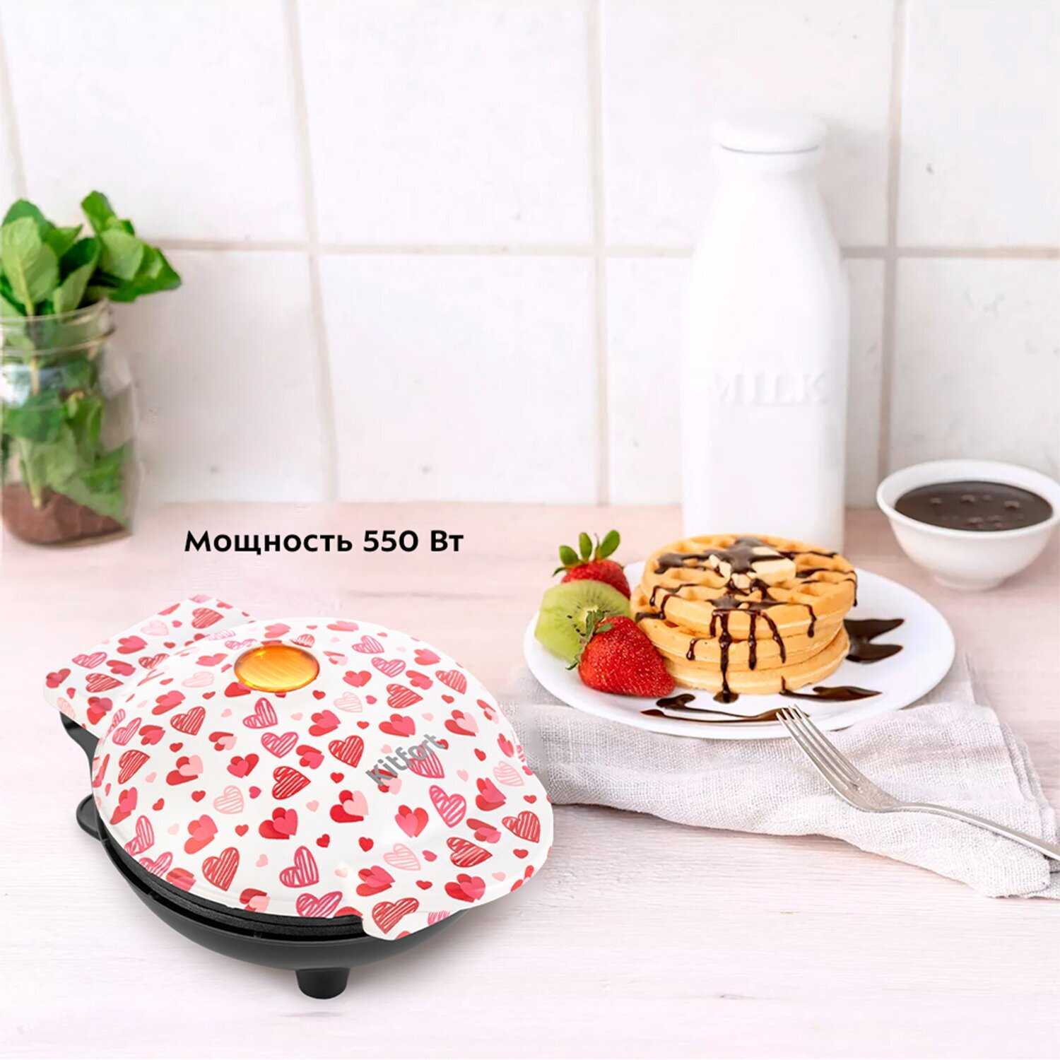 Вафельница Kitfort КТ-1684-1 фотография 1