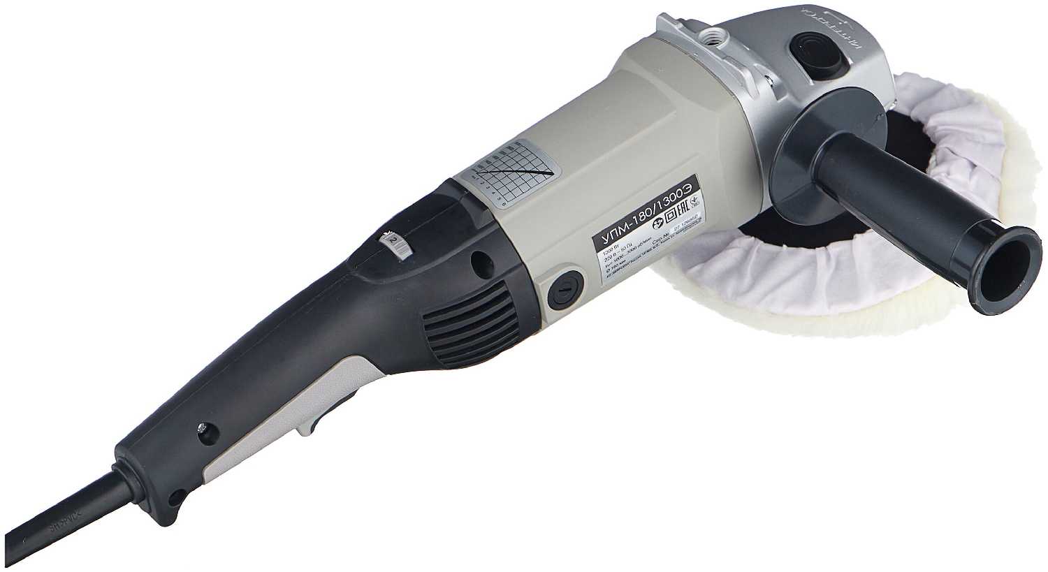 Полировальная машина Интерскол УПМ-180/1300Э фотография 1