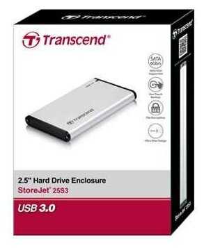 Внешний корпус Transcend TS0GSJ25S3 для установки 2.5