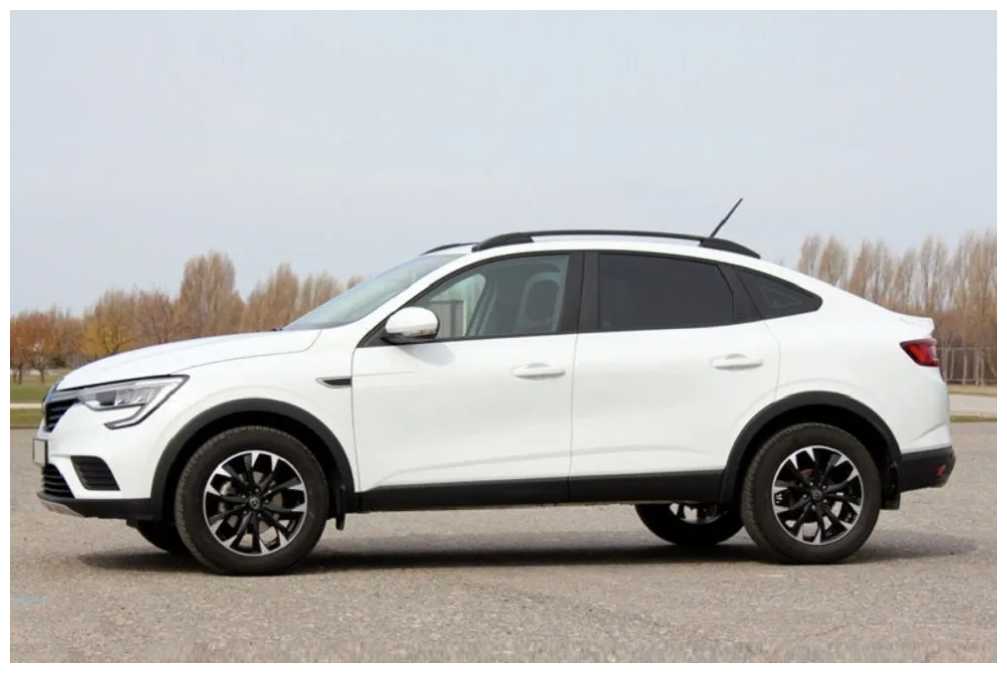 Рейлинги для Renault Arkana c 2019 - серые фотография 4