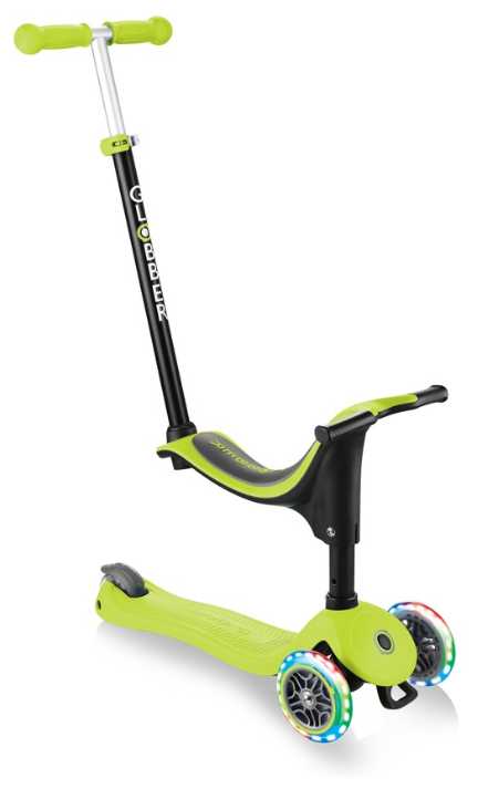 Детский 3-колесный самокат-беговел GLOBBER Go Up Sporty Plus Lights фотография 21