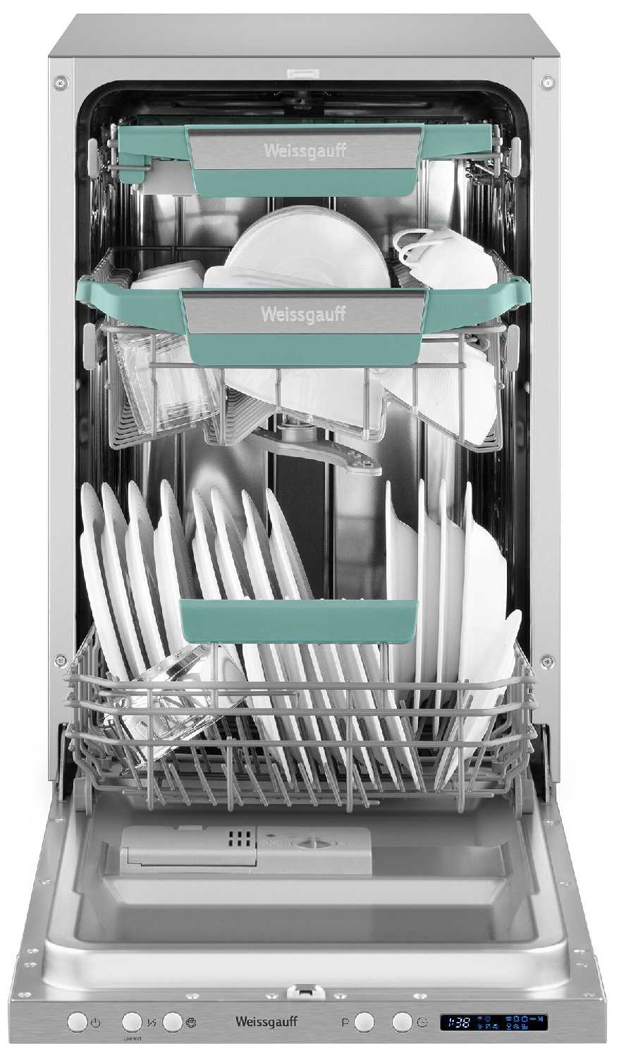 Встраиваемая посудомоечная машина Weissgauff BDW 4543 D Wi-Fi фотография 1