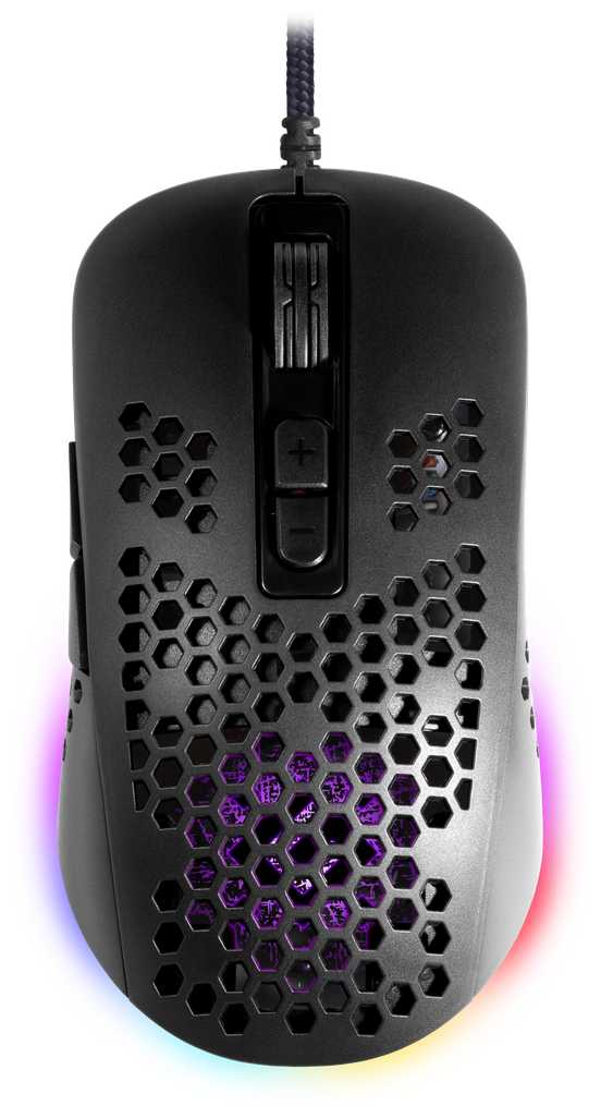 Игровая мышь Defender Shepard GM-620L RGB, 7 кнопок, 12800dpi