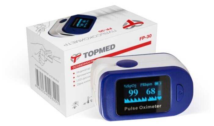 Пульсоксиметр TOPMED FP-30 фотография 1