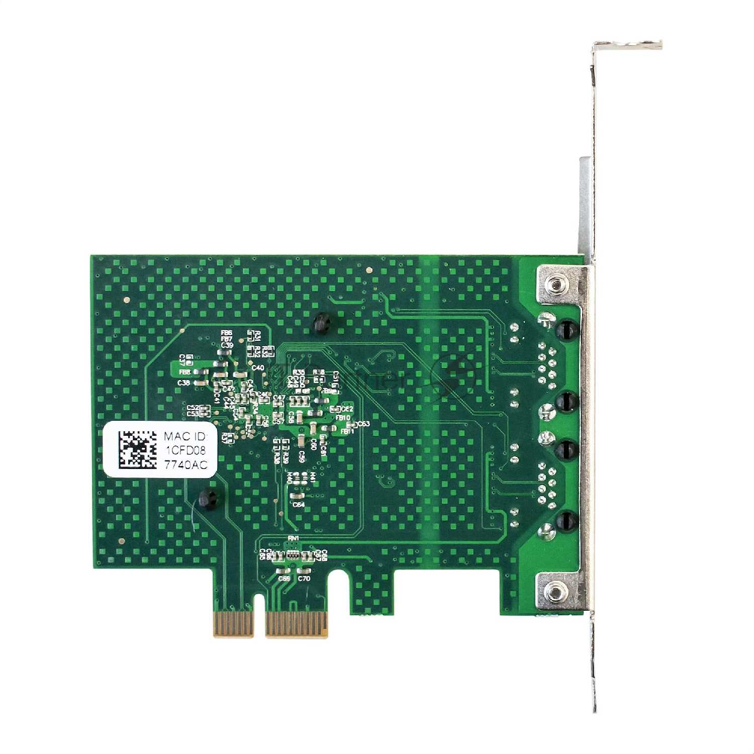 Сетевой адаптер EXEGATE EXE-BCM5720 (PCI-E x1 v2.0, 2xRJ45, 10/100/1000Mbps) фотография 3