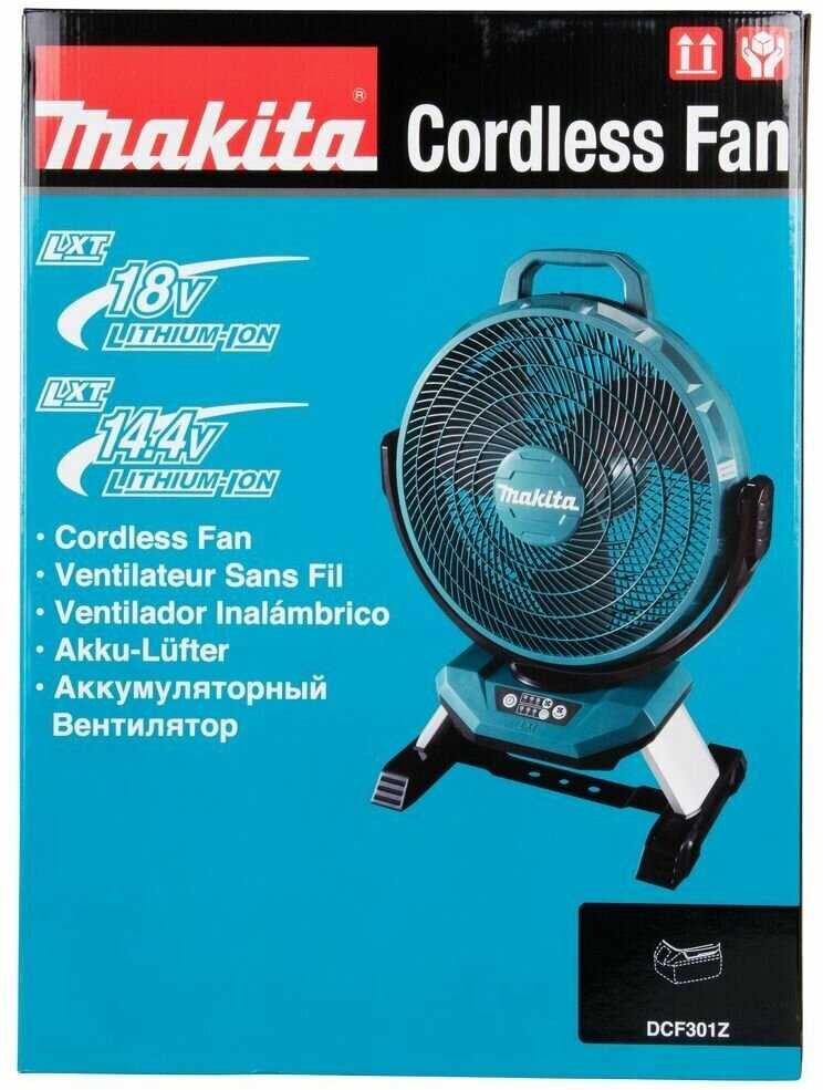 Вентилятор MAKITA Вентилятор аккумуляторный (DCF301Z) фотография 1